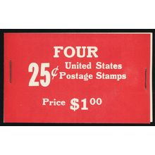 1964 Wheaton Maryland Experimental $1 Booklet Type IIa * Stuart Katz
