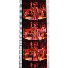 EARTH WIND & FIRE. Pk MTP - A037k. 1 STRIP OF 5 - 35MM FILM CELLS. A rare strip