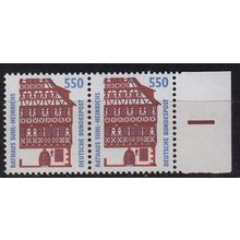 GERMANY BUND [1994] MiNr 1746 ( **/mnh ) [01] Sehenswürdigkeiten 2er