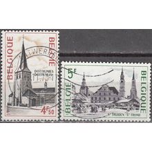 Belgique 1975 Michel 1824 - 1825 O Cote (2008) 0.50 € Tourisme Cachet rond