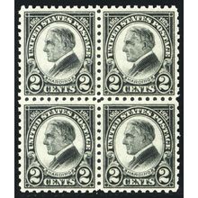 612, Mint VF NH 2¢ Block of 4 Stamps - SCV $130 * Stuart Katz