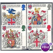 1984 Heraldry Set SG1236-1239 Very Fine Used