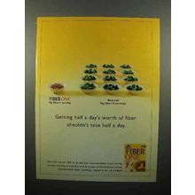 2005 General Mills Fiber One Cereal Ad - Half A Day