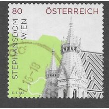 AUT 2015 80c (S/A) 'AUSTRIAN LANDMARKS' FINE USED (EBID73-401)
