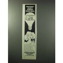 1977 U.S. Postal Service Ad - Moving?