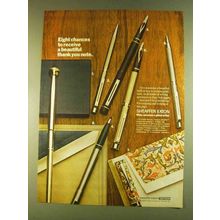 1980 Sheaffer Pens Ad - Beautiful Thank You Note