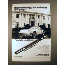 1980 Sheaffer Targa Pen Ad - Undying Gratitude!