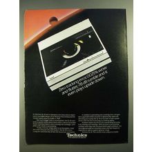 1980 Technics SL-10 Turntable Ad - Even Plays Upside Down