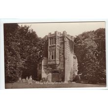 Abbey Gateway Cerne Abbas Postcard RP Dorset 310
