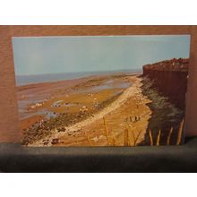 THE BEACH, HUNSTANTON, Norfolk. unused postcard by T C York Wellingborough =