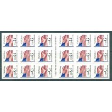 2886a 32c G Old Glory Very Fine MNH Pane/18 P# V11111 L00752