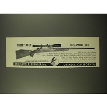 1966 Maynard P. Buehler Advertisement - Meteor Arms Target Rifle