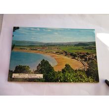 CAMP AND BAY, BUTLIN'S MINEHEAD, SOMERSET used postcard 1974 pm =