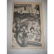 1973 The new Cactus Band Son of Cactus Album Advertisement