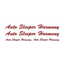 4 Auto-Sleeper Harmony Camper van motorhome graphics stickers decals,