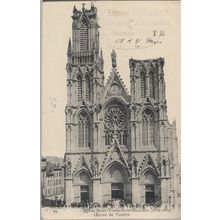 SAINT PIERRE POSTCARD WITH 420 SECTION CACHET CIRCA 1916 MY REF 2