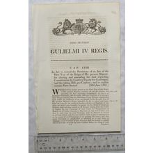 1838 Act of Parliament: Commitments Courts of Equity for Contempts, pro Confesso
