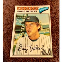 1977 Topps #20 Graig Nettles New York Yankees NM/MT Or Better Condition (CJ)