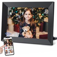Frameo 10.1 Inch Wifi Digital Picture Frame with 1280 * 800P IPS Touch Screen HD