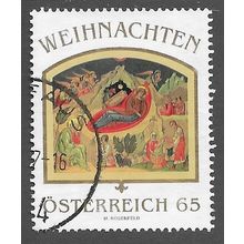AUT 2007 65c 'CHRISTMAS' FINE USED (EBID73-327)