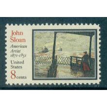 1433 8c John Sloan Fine MNH MA0482