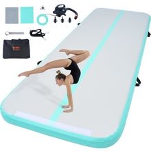 Gymnastics Air Mat, 4 inch Thickness Inflatable Gymnastics Tumbling Mat, Tum...