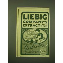 1902 Liebig Company's Extract of Beef Ad - Tis the little things that tell