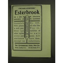 1903 Esterbrook Counselor's No. 688 Pen Ad
