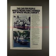 1986 Volvo 760 Turbo Car Ad - Means Have Changed!!