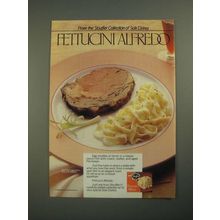 1987 Stouffer's Fettucini Alfredo Ad - From the Collection of Side Dishes