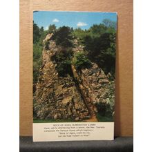 ROCK OF AGES, BURRINGTON COMBE, Somerset vintage unused postcard Colourmaster =
