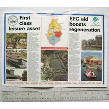 c1988 leaflet Action Reports Issue 1, Leeds & Liverpool Canal