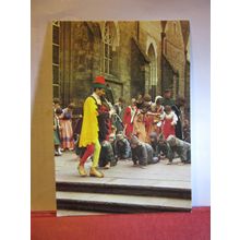 pied piper, HAMELN used postcard. 1983 postmark =