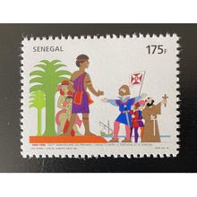 Sénégal 1994 Mi. 1346 Emission Commune Portugal Premiers contacts RARE MNH