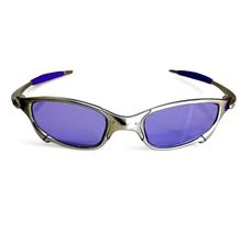 HCS X-Metal Juliet Plasma Sunglasses Low Light Blue