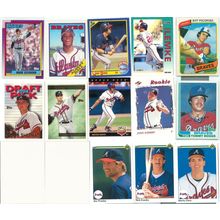 Lot of 54x Atlanta Braves incl Rookies baseball cards