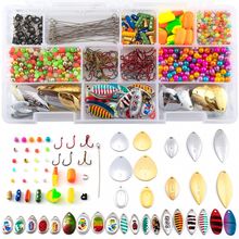 Dr.Fish 1310 Pieces Spinner Making Kit Lure Making Suppies Walleye Rig Spinner B