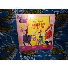 WALT DISNEY'S 1968 STORY OF BABES IN TOYLAND BOOK WITH SONGS AND 33-1/3 RECORD