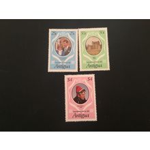 ICOLLECTZONE Antigua 623-25 VF NH