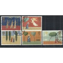 1996 Christmas Set SG1950-54 Fine/Very Fine Used . .