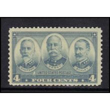 793 4c Sampson-Dewey-Schley Just Clears MNH U2081