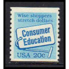 2005 20c Consumer Education Fine MNH Dry Gum W2341