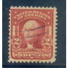 Used 319 2c George Washington Fine A06247