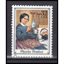 2975r 32c Phoebe Pember Fine MNH Z3599 (1)