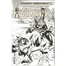 BATTLESTAR GALACTICA ' Black & White ' variant 01 SEAN CHEN (2018)