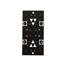 Gibraltar Mailboxes Universal Mailbox Mounting Bracket Molded Plastic Black, Mou