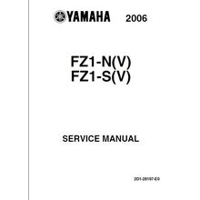 YAMAHA FZ1-N(V) FZ1-S(V) SERVICE MANUAL 2006 MOTORCYCLE 451 PAGES IN ENGLISH