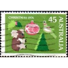 Australia 1976 Christmas 45c Value. Fine Used