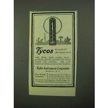 1922 Taylor Instrument Tycos household thermometers Ad