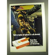1972 Viceroy Cigarettes Ad - Taste of What It's All About